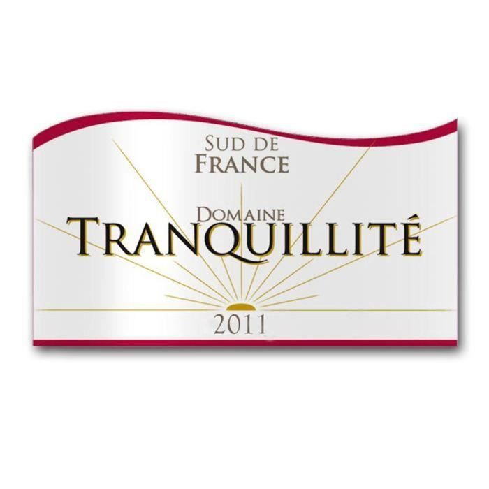 2011   Achat / Vente VIN ROUGE Domaine Tranquillité 2011  