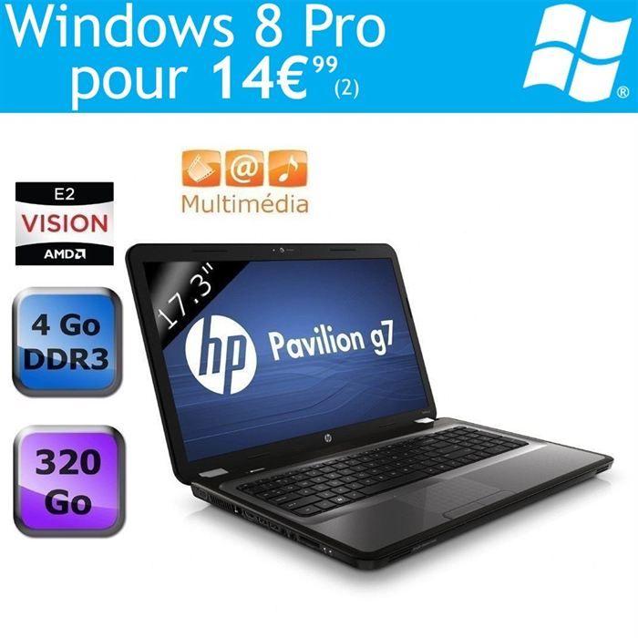 HP Pavilion g7 1335ef   Achat / Vente ORDINATEUR PORTABLE HP Pavilion