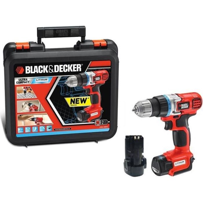 BLACK&DECKER Perceuse visseuse Autoselect 10,8V Li Achat / Vente perceuse Perçeuse Ultra