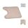 Contour WC 45x45 cm Beige