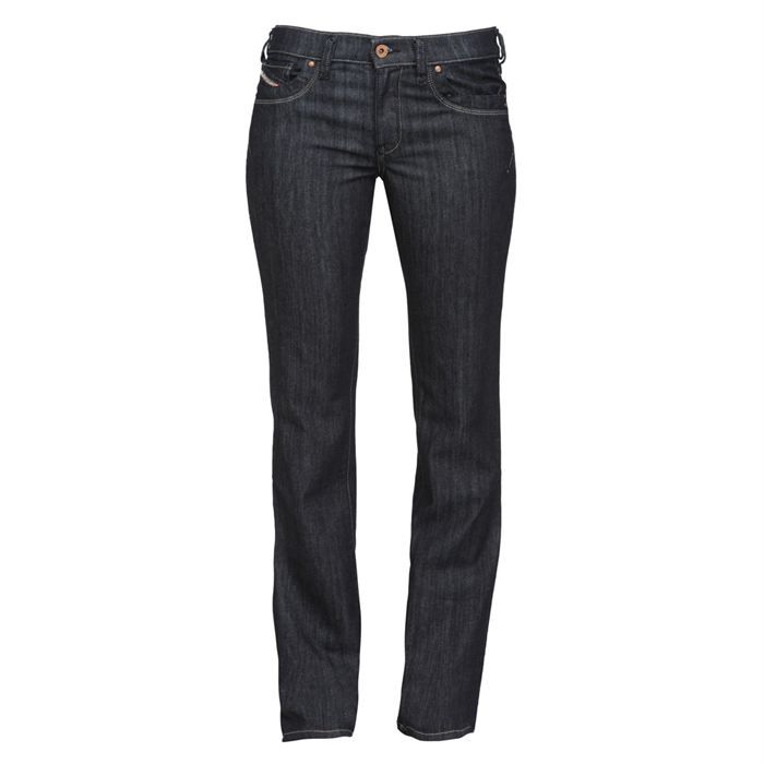 DIESEL Jeans Ronhoir Femme Bleu brut.   Achat / Vente JEANS DIESEL