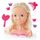 Jouet fille tete a coiffer