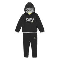 SURVÊTEMENT KAPPA Survêtement Zinedine - Enfant - Noir et gris SURVÊTEMENT KAPPA Survêtement Zinedine - Enfant - Noir et gris