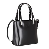 SAC À MAIN LAMARTHE - PORTOFINO PP102 Sac à Main Noir En Cuir SAC À MAIN LAMARTHE - PORTOFINO PP102 Sac à Main Noir En Cuir