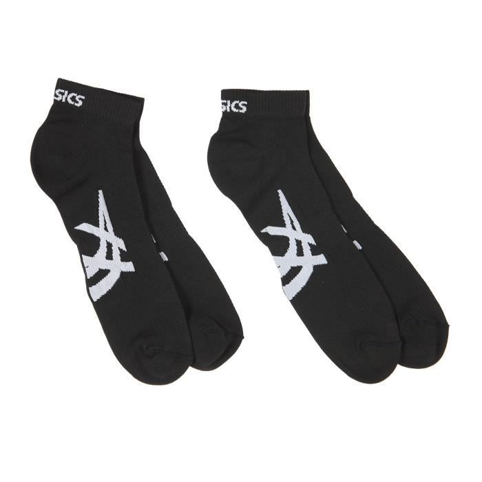ASICS Lot de 2 Paires de Chaussettes Running 1000 Series Ankle - Mixte - Blanc