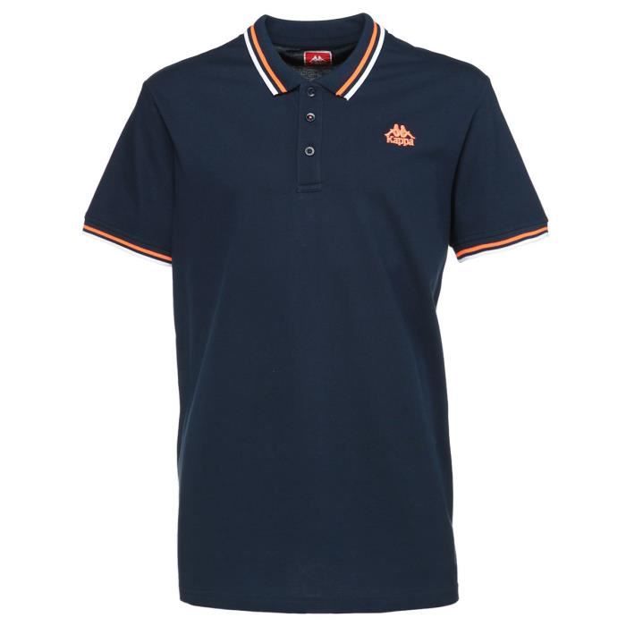 KAPPA Polo Esmalto - Homme - Bleu marine