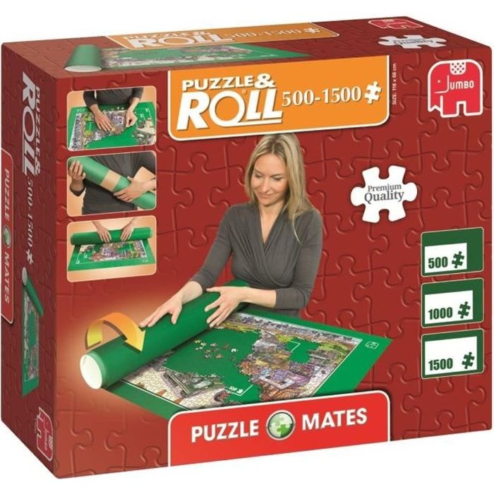 JUMBO - Tapis pour Puzzle, jusqu'à 1500 pièces - Puzzl&Roll