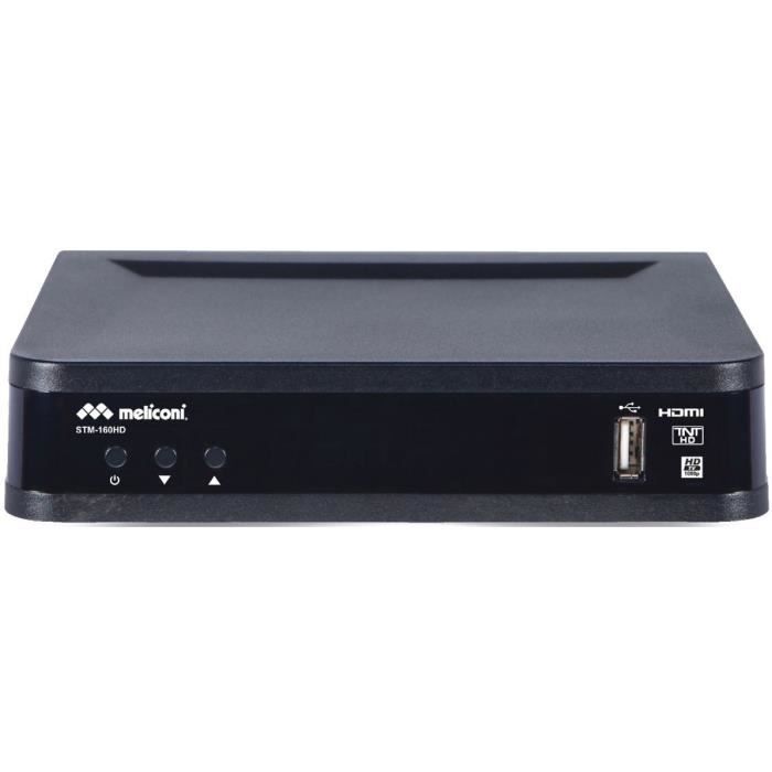 MELICONI 101900 Récepteur décodeur TNT HD terrestre