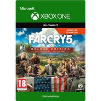 JEU XBOX ONE À TÉLÉCHARGER Far Cry 5: Deluxe Edition Jeu Xbox One à télécharg JEU XBOX ONE À TÉLÉCHARGER Far Cry 5: Deluxe Edition Jeu Xbox One à télécharg