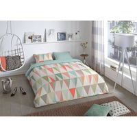 HOUSSE DE COUETTE ET TAIES GOOD MORNING Parure de couette 100% coton Cosy - H HOUSSE DE COUETTE ET TAIES GOOD MORNING Parure de couette 100% coton Cosy - H