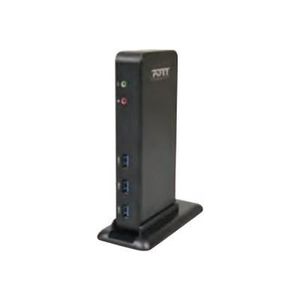 PORT DESIGNS Docking station desk - 10 Périphériques USB 3.0