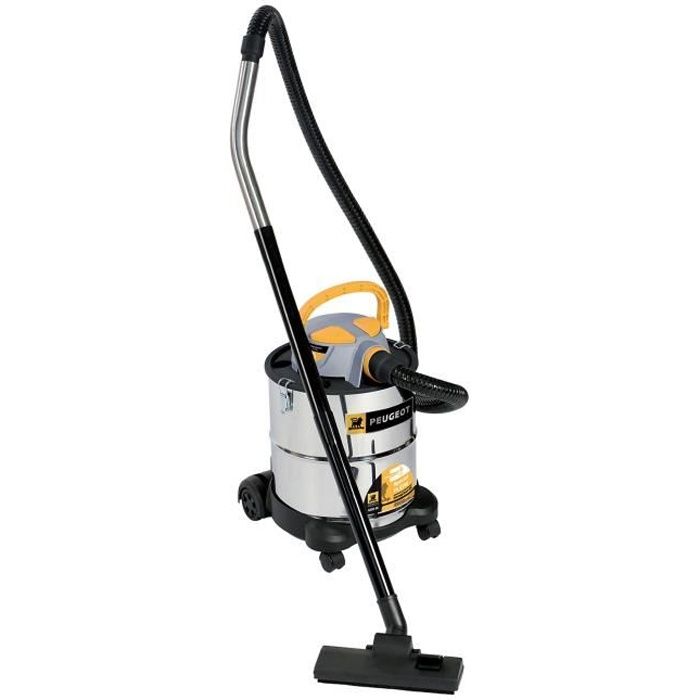 PEUGEOT Aspirateur à décolmatage 600W - Cuve inox 20L