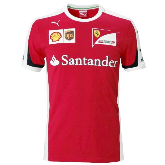 PUMA T-shirt Manches Courtes Ferrari Homme