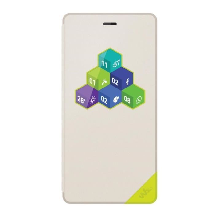 Wiko Folio Wicube Tommy Blanc