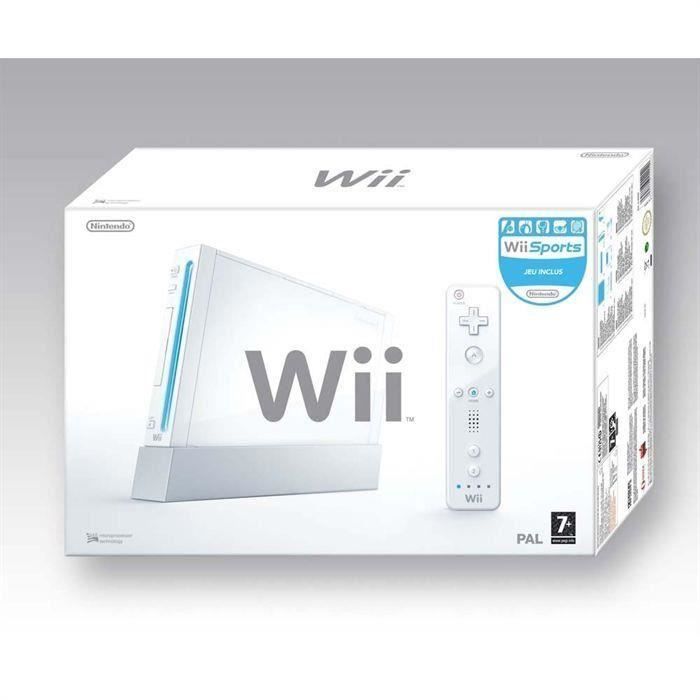 Console Wii Blanche Avec Jeu Wiisports Achat Vente Console Wii Console Wii Blanche Avec Je 0643