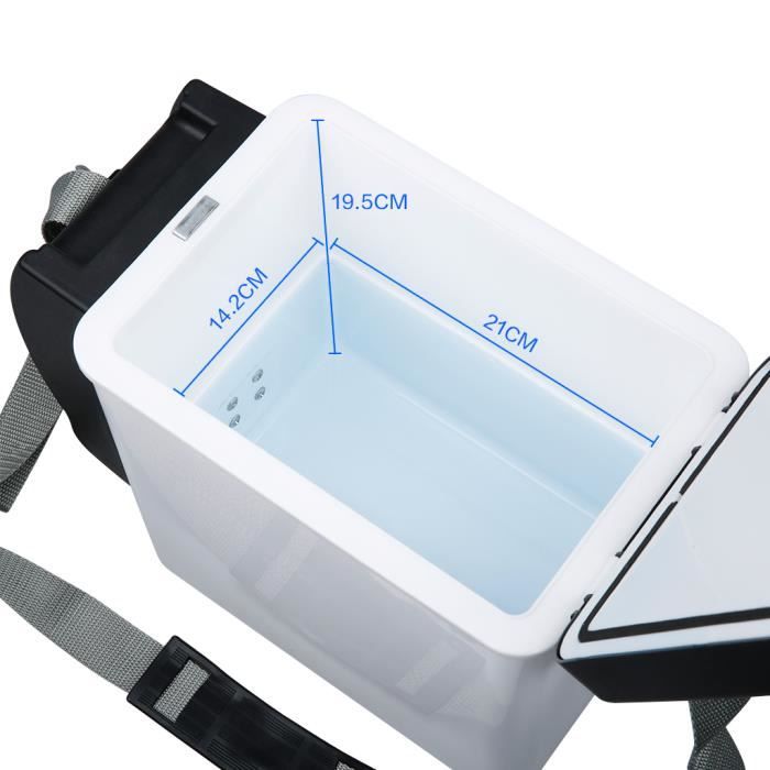 Excelvan BT16 6L Mini Réfrigérateur2