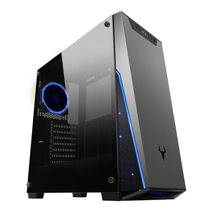 iTek T-MASK, Boîtier Midi-tour, PC, Métal,2