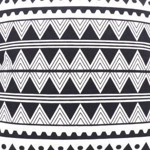 COUSSIN Coussin déco 100% coton imprimé DJERBA 45x45cm - N