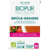 COMPLÉMENT MINCEUR BIOPUR Infusion - Brûleur de graisse - 30 g COMPLÉMENT MINCEUR BIOPUR Infusion - Brûleur de graisse - 30 g