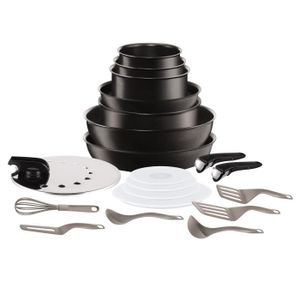TEFAL INGENIO PERFORMANCE Batterie de cuisine 20 pi?ces L6549902 16-18-20-22-24-26-28cm Tous feux dont induction