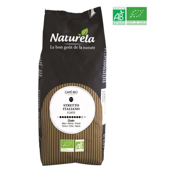 Naturela -1kg- Café Stretto Italiano Grain n° 11 Bio