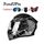 Casque integral moto avec ecran solaire