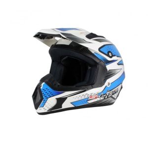 Casque Moto Bleu Achat Vente Pas Cher
