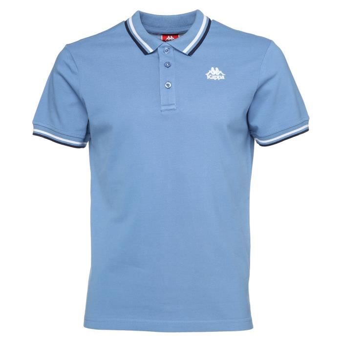 KAPPA Polo Esmalto - Homme - Bleu riviera