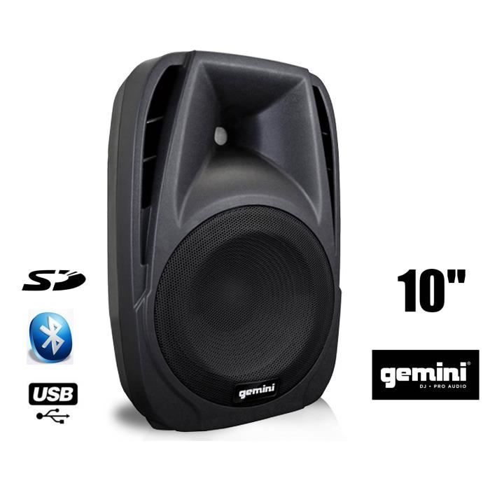 GEMINI ES-10P Enceinte active Boomer 10\