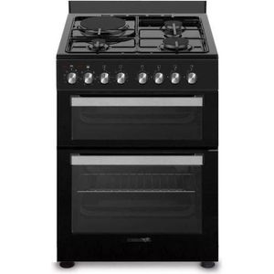 CUISINIÈRE - PIANO LA GERMANIA SM61DFN Cuisinière 2 Fours Noire