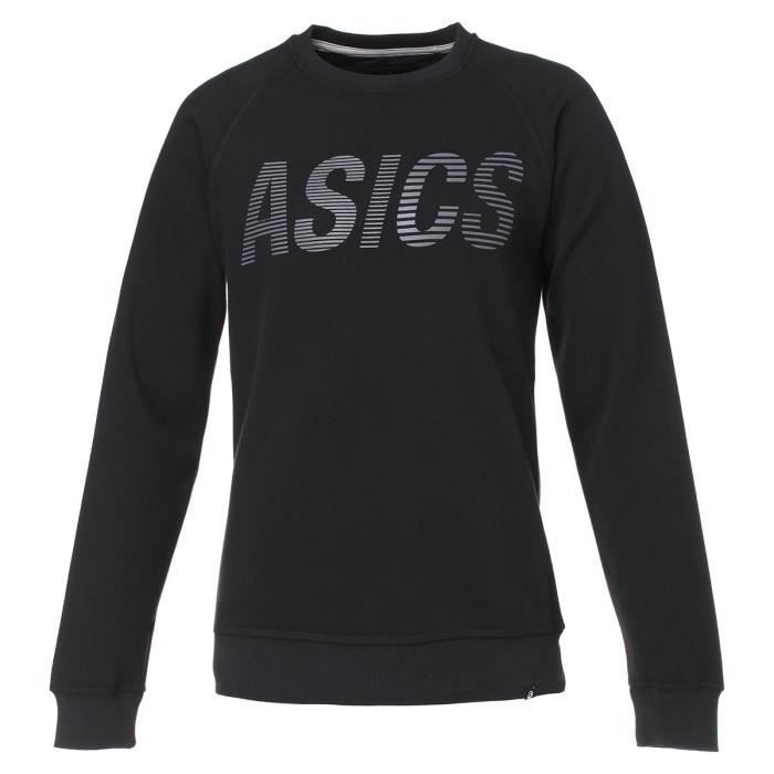 ASICS Sweatshirt Prime Crew - Homme - Noir