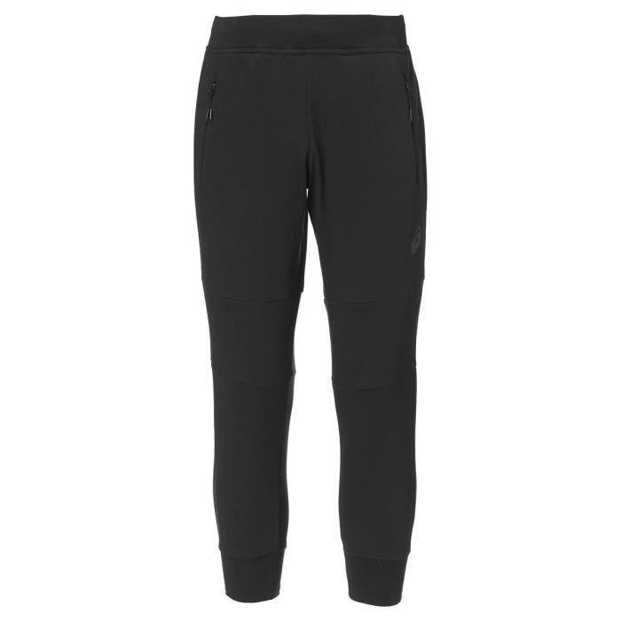 ASICS Pantalon de Jogging Terry Cuffed Homme - Noir