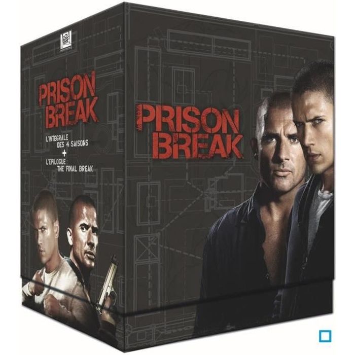 Dvd Coffret Intégrale Prison Break En Dvd Série Pas Cher Cdiscount 1185