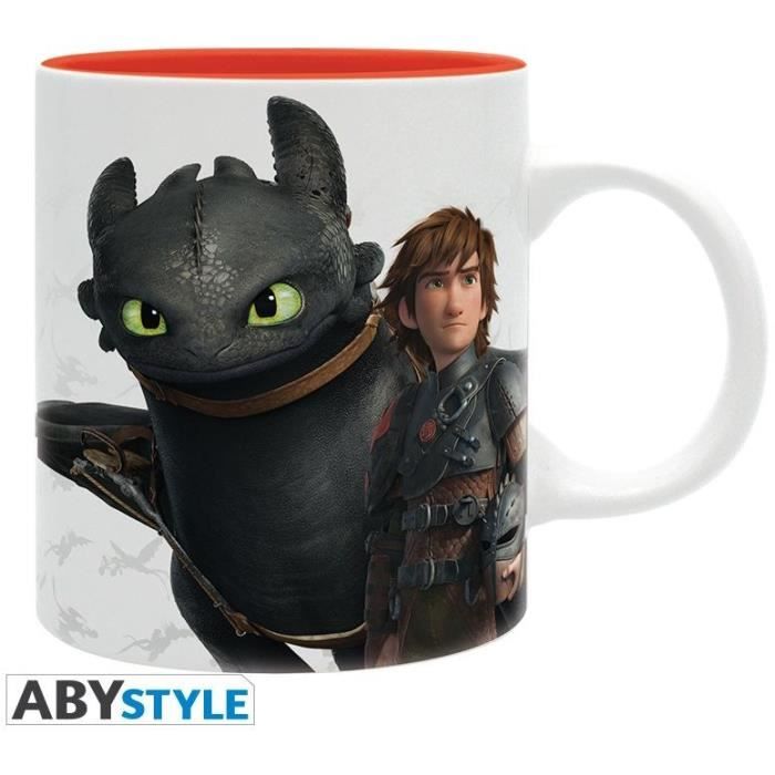 Mug Dragons : Harold, Krokmou & Emblème