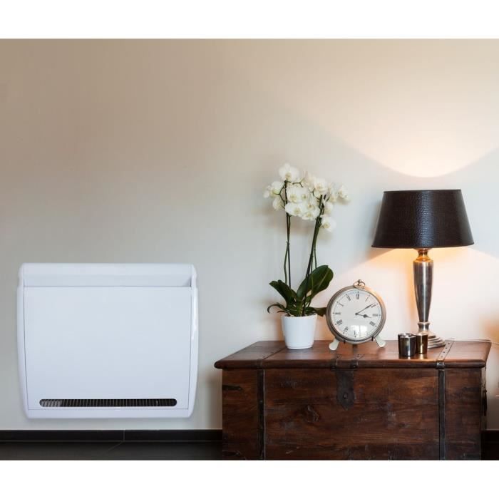 VOLTMAN Calouna 1500 watts Radiateur électrique à inertie fonte + film rayonnnant