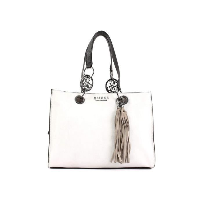 Carryall Guess Sac Cabas Alana Blanc Girlfriend Femme Vm709423 Y7ymvIf6bg