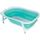 BABYSUN Baignoire Pliable - Vert d'eau