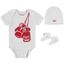 coffret cadeau bébé naissance bébé body bonnet et chaussons everlast