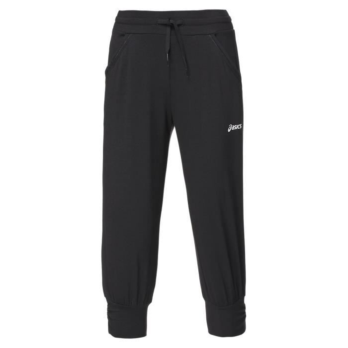 ASICS Pantacourt Knit Capri - Femme - Noir