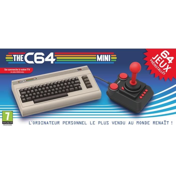 Console The Commodore 64 C64 mini 64 jeux inclus
