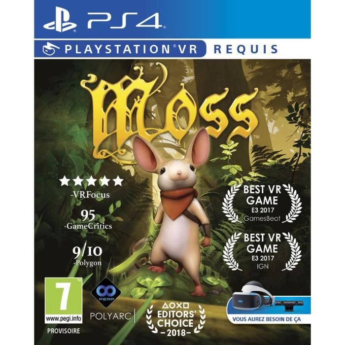 Moss Jeu PS4 VR (VR obligatoire)