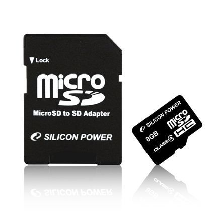SILICON POWER Carte memoire microSD SDHC Class 10 32 Go