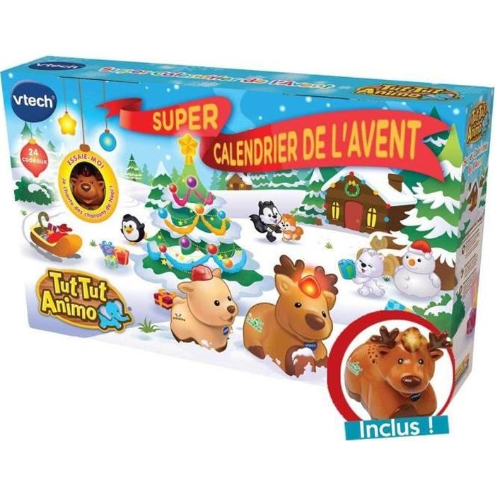 VTECH - TUT TUT ANIMO - Super Calendrier De L'Avent