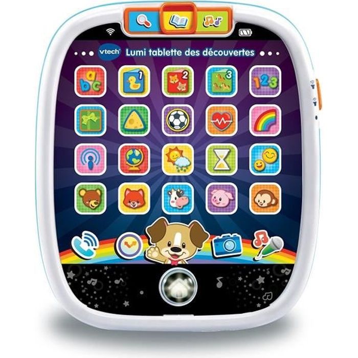 VTECH BABY - Lumi Tablette des Découvertes Blanche - Tablette Enfant - 602905