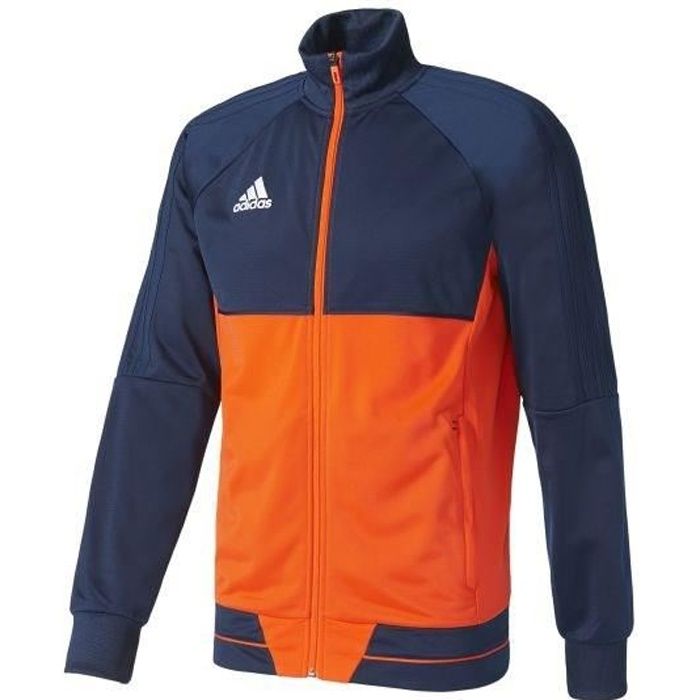 veste adidas noir et orange