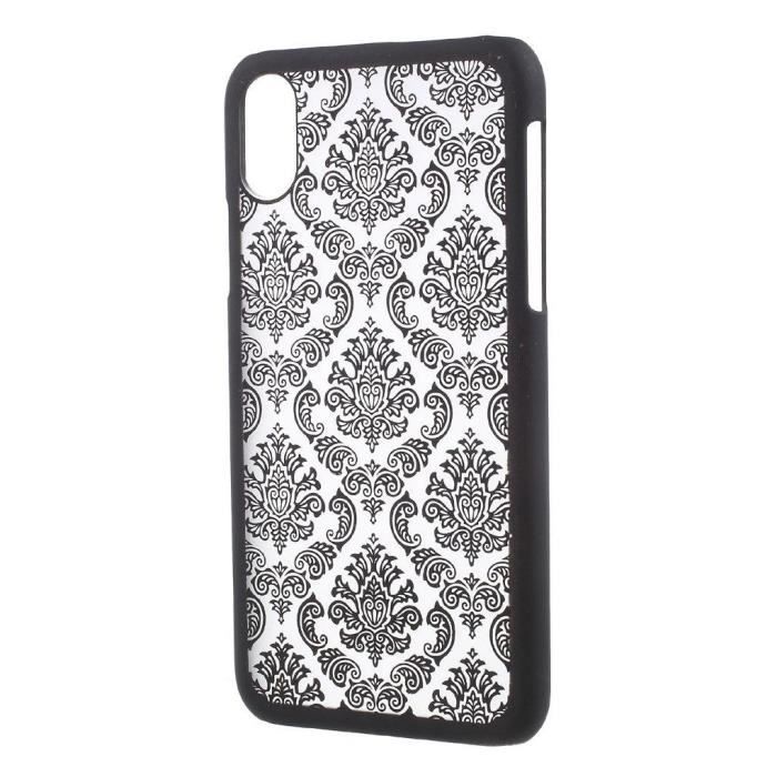 Coque iPhone X Damas, Transparent, Protection1