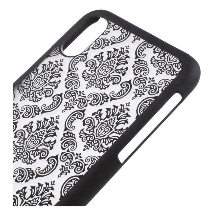 Coque iPhone X Damas, Transparent, Protection3