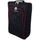 Valise Cabine Pierre Cardin Noir et Rouge