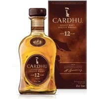 WHISKY BOURBON SCOTCH Whisky Cardhu 12 ans 40° 70cL WHISKY BOURBON SCOTCH Whisky Cardhu 12 ans 40° 70cL