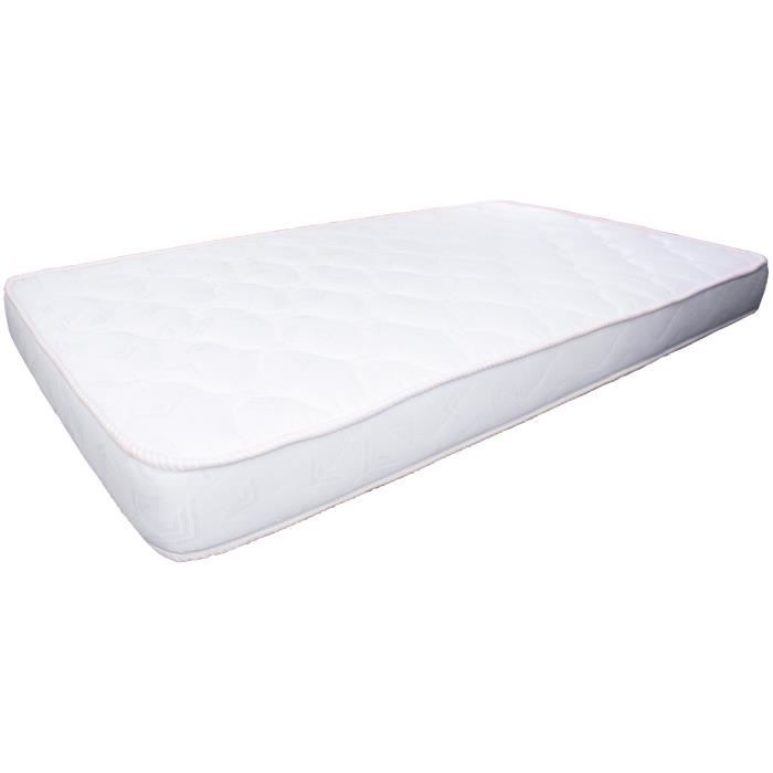 BABYCALIN Matelas Lit Bébé 16 et 24 kg/M3 - Evolutif 60x120x12 avec Housse